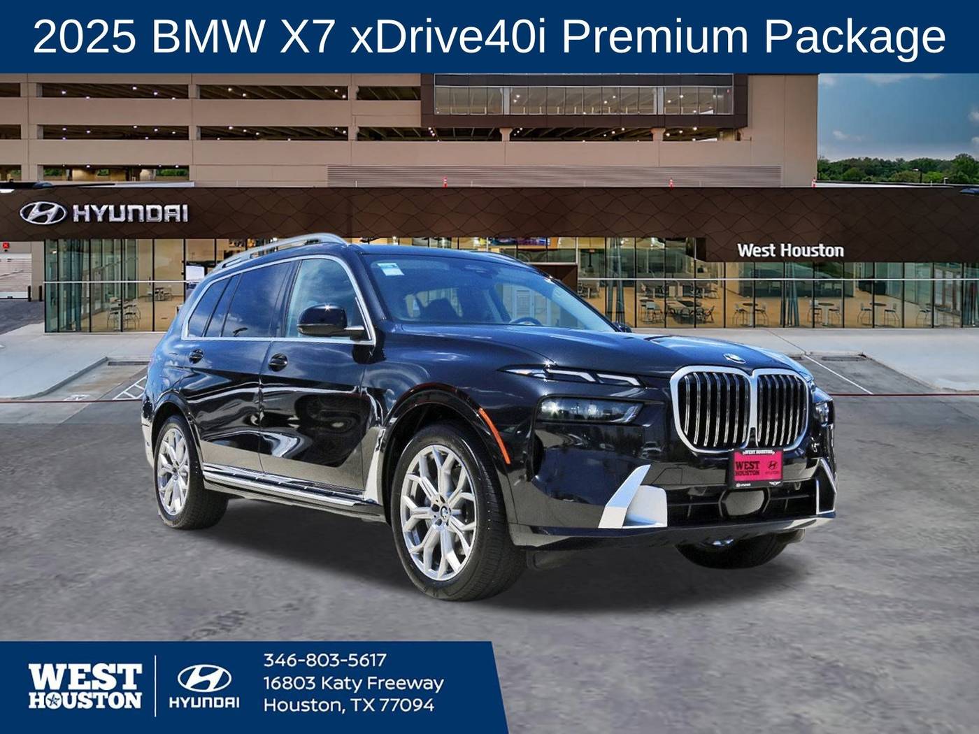 2025 BMW X7 40i — SUV — 13,499 mi — Houston, TX