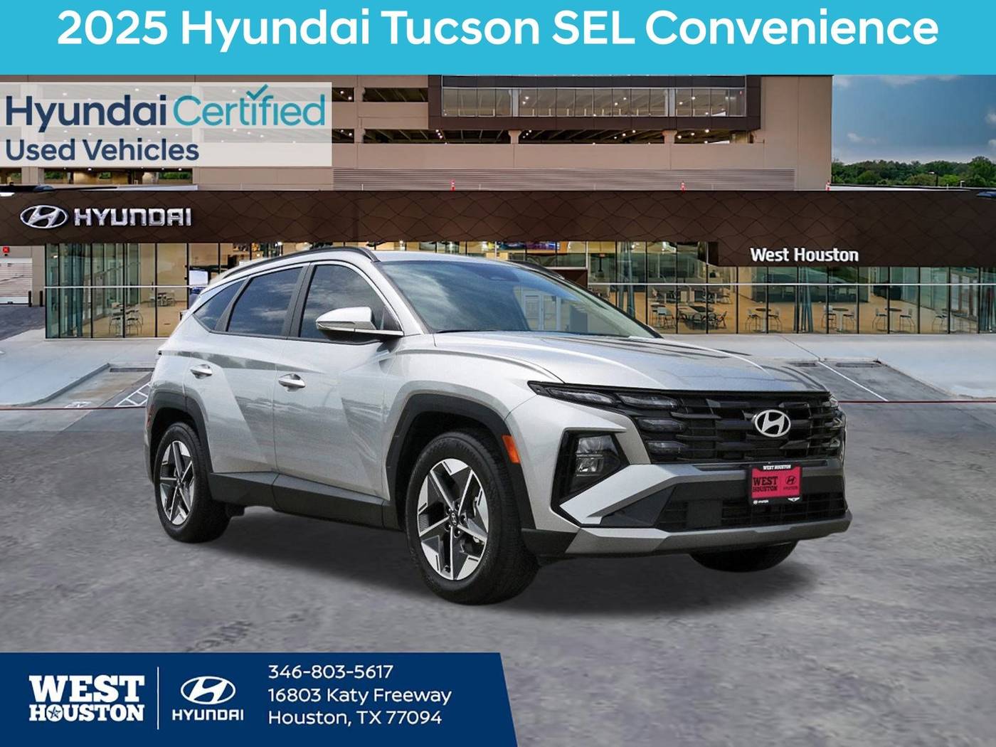 2025 Hyundai Tucson SEL Convenience — SUV — 7,261 mi — Houston, TX