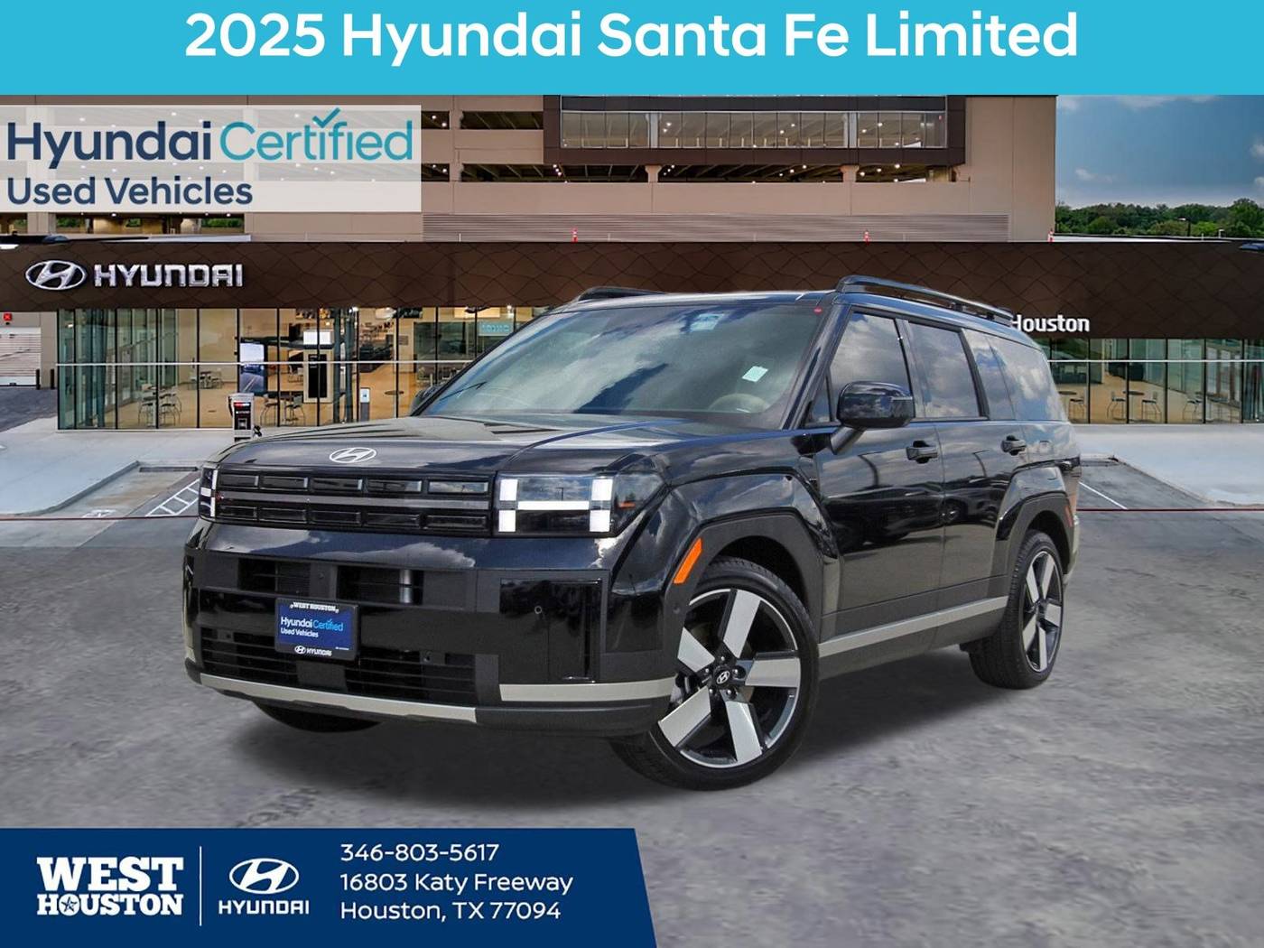 2025 Hyundai Santa Fe Limited — SUV — 3,009 mi — Houston, TX
