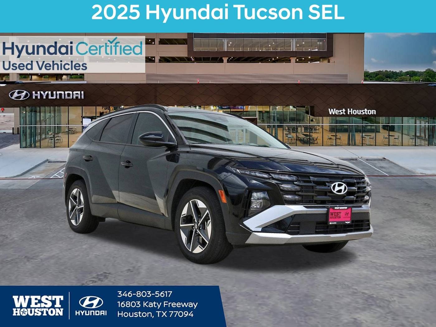 2025 Hyundai Tucson SEL — SUV — 8,575 mi — Houston, TX