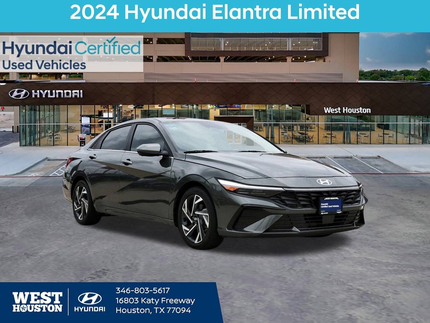 2024 Hyundai Elantra Limited — Sedan — 36,342 mi — Houston, TX