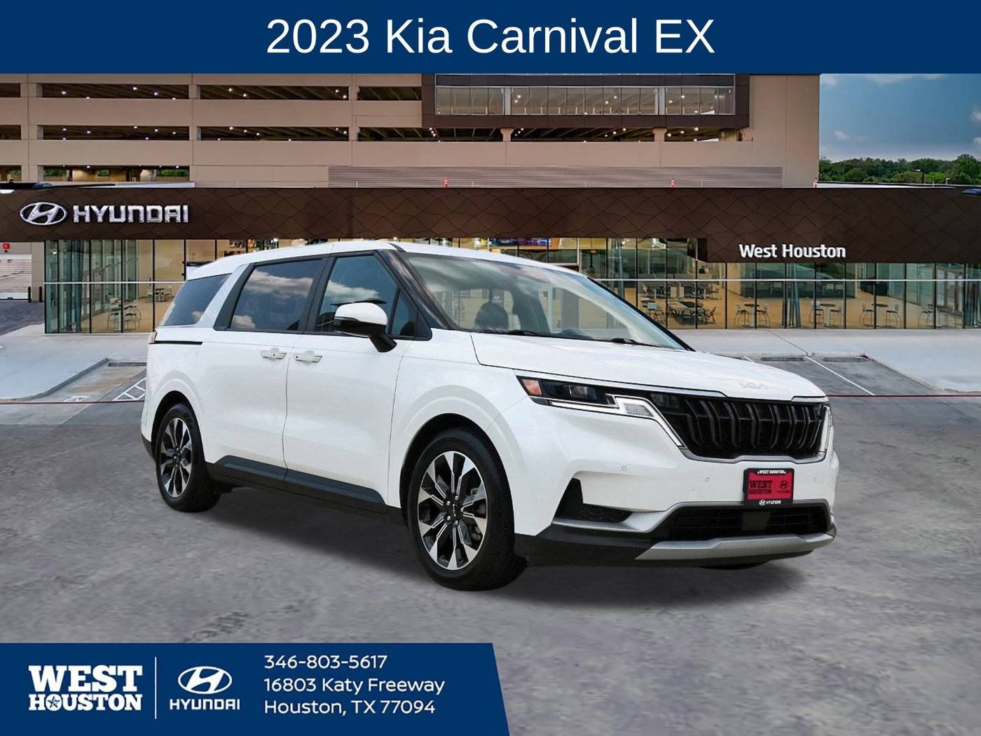 2023 Kia Carnival EX — Minivan — 28,251 mi — Houston, TX