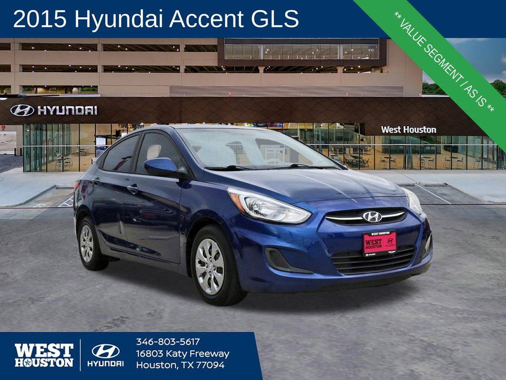 2015 Hyundai Accent GLS — Sedan — 110,540 mi — Houston, TX