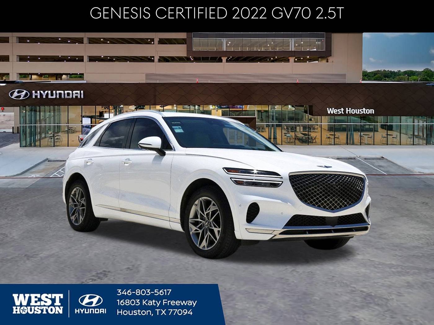 2022 Genesis GV70 2.5T — SUV — 34,166 mi — Houston, TX