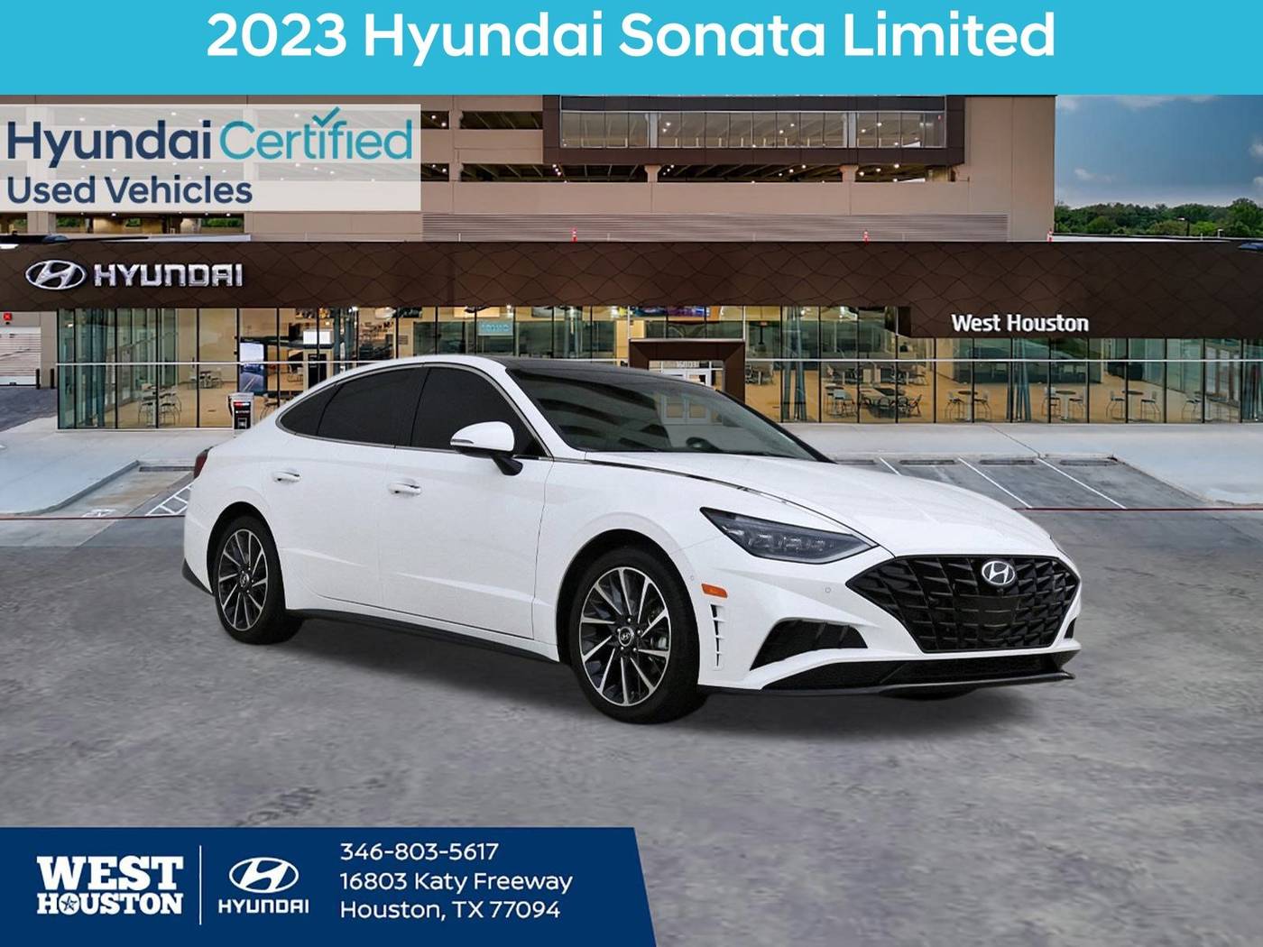 2023 Hyundai Sonata Limited — Sedan — 21,517 mi — Houston, TX