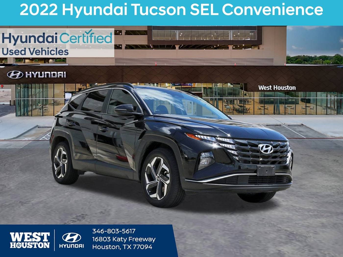 2022 Hyundai Tucson SEL — SUV — 45,838 mi — Houston, TX