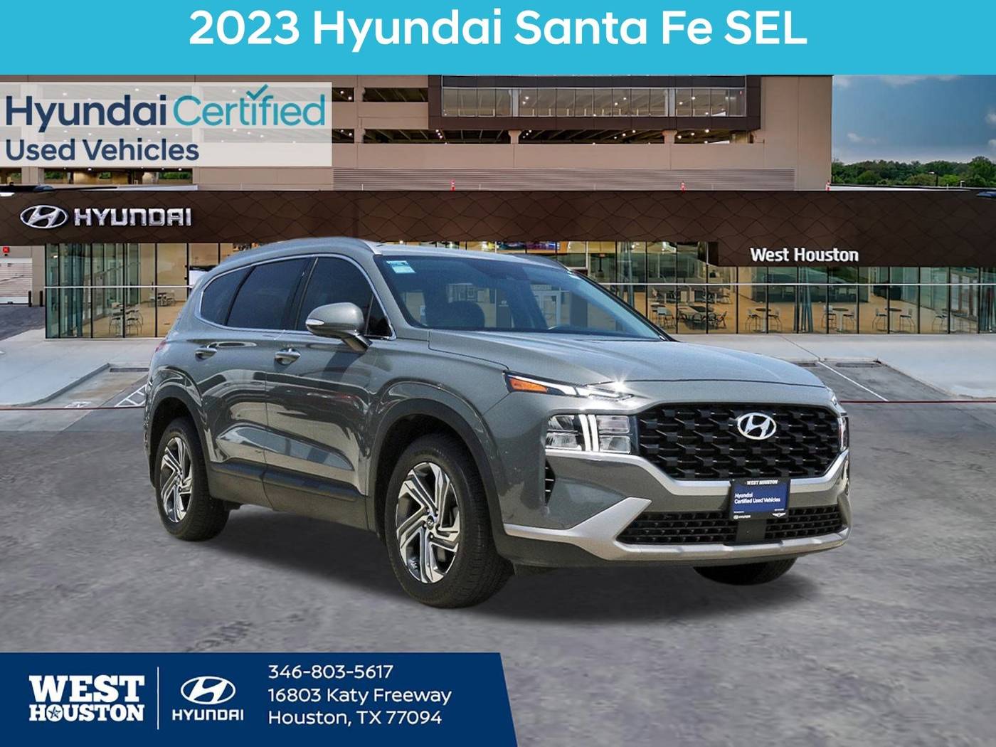 2023 Hyundai Santa Fe SEL — SUV — 62,242 mi — Houston, TX