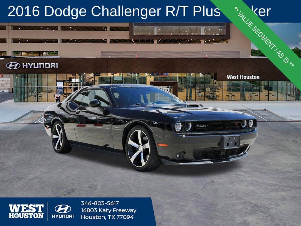 2016 Dodge Challenger R/T Plus Shaker — Coupe — 76,495 mi — Houston, TX