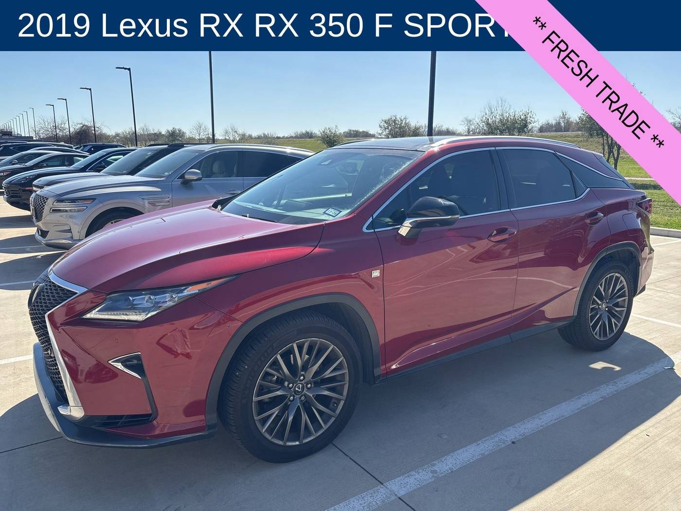 2019 Lexus RX RX 350 F Sport