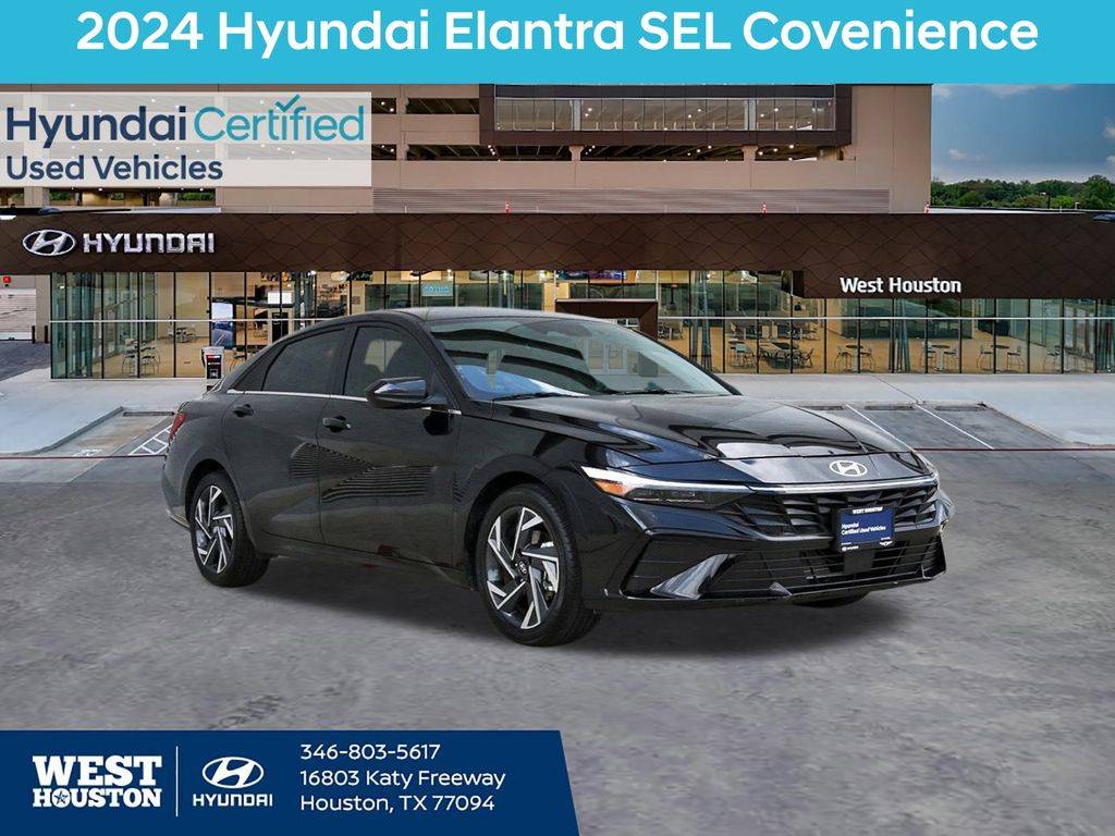 2024 Hyundai Elantra SEL — Sedan — 7,787 mi — Houston, TX