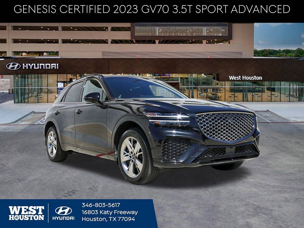 2023 Genesis GV70 3.5T Sport — SUV — 17,742 mi — Houston, TX