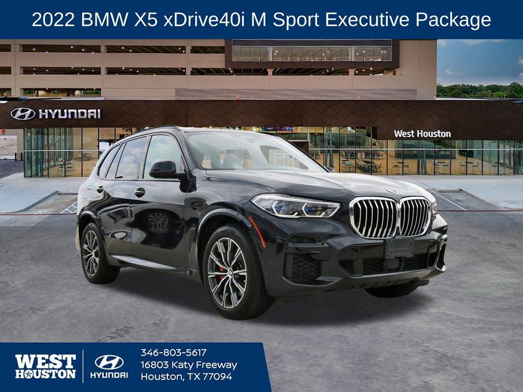 2022 BMW X5 40i — SUV — 49,360 mi — Houston, TX