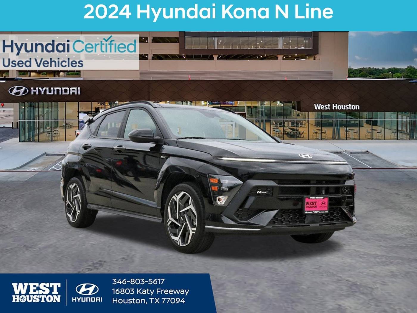 2024 Hyundai Kona N Line — SUV — 18,068 mi — Houston, TX