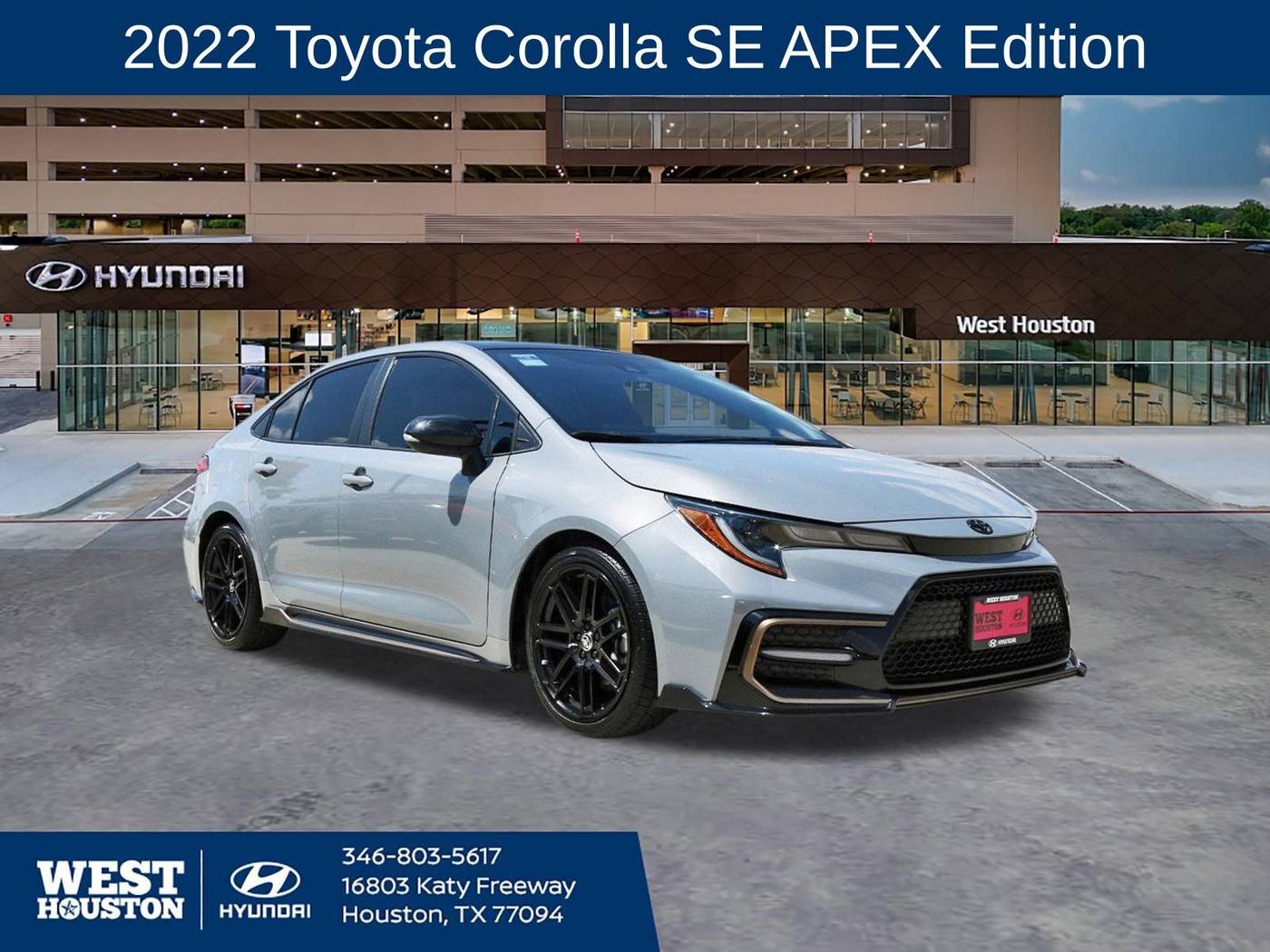 2022 Toyota Corolla APEX SE — Sedan — 27,023 mi — Houston, TX