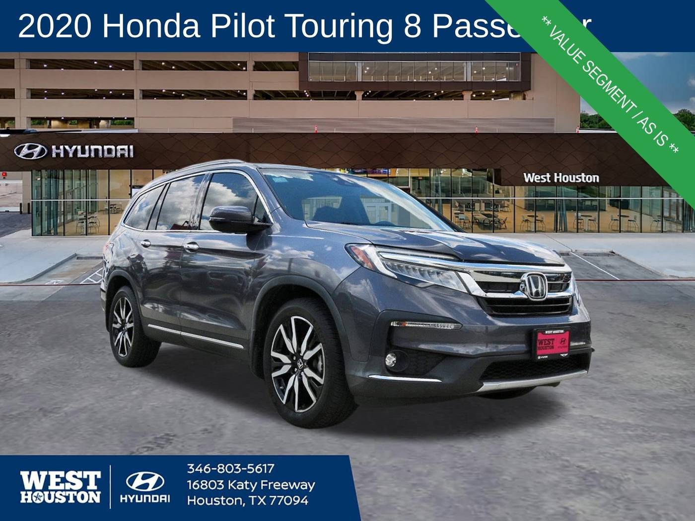 2020 Honda Pilot Touring — SUV — 100,232 mi — Houston, TX
