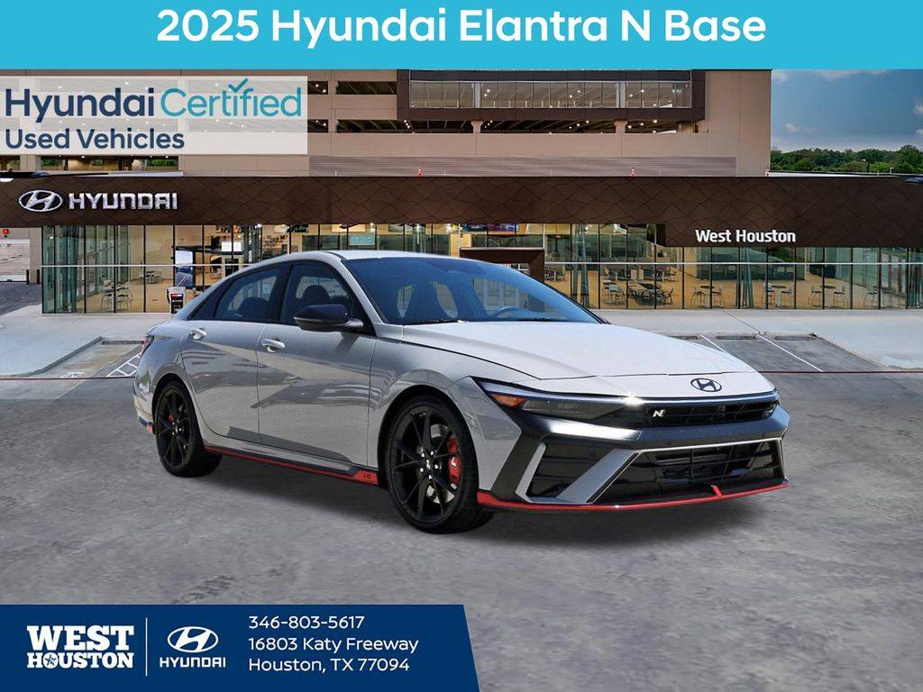 2025 Hyundai Elantra N — Sedan — 9,944 mi — Houston, TX