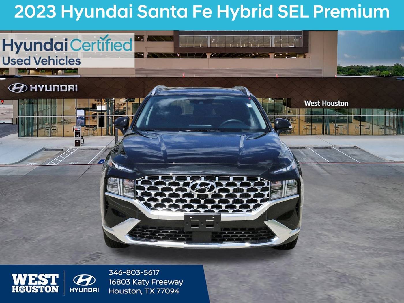 2023 Hyundai Santa Fe Hybrid SEL Premium — SUV — 14,024 mi — Houston, TX