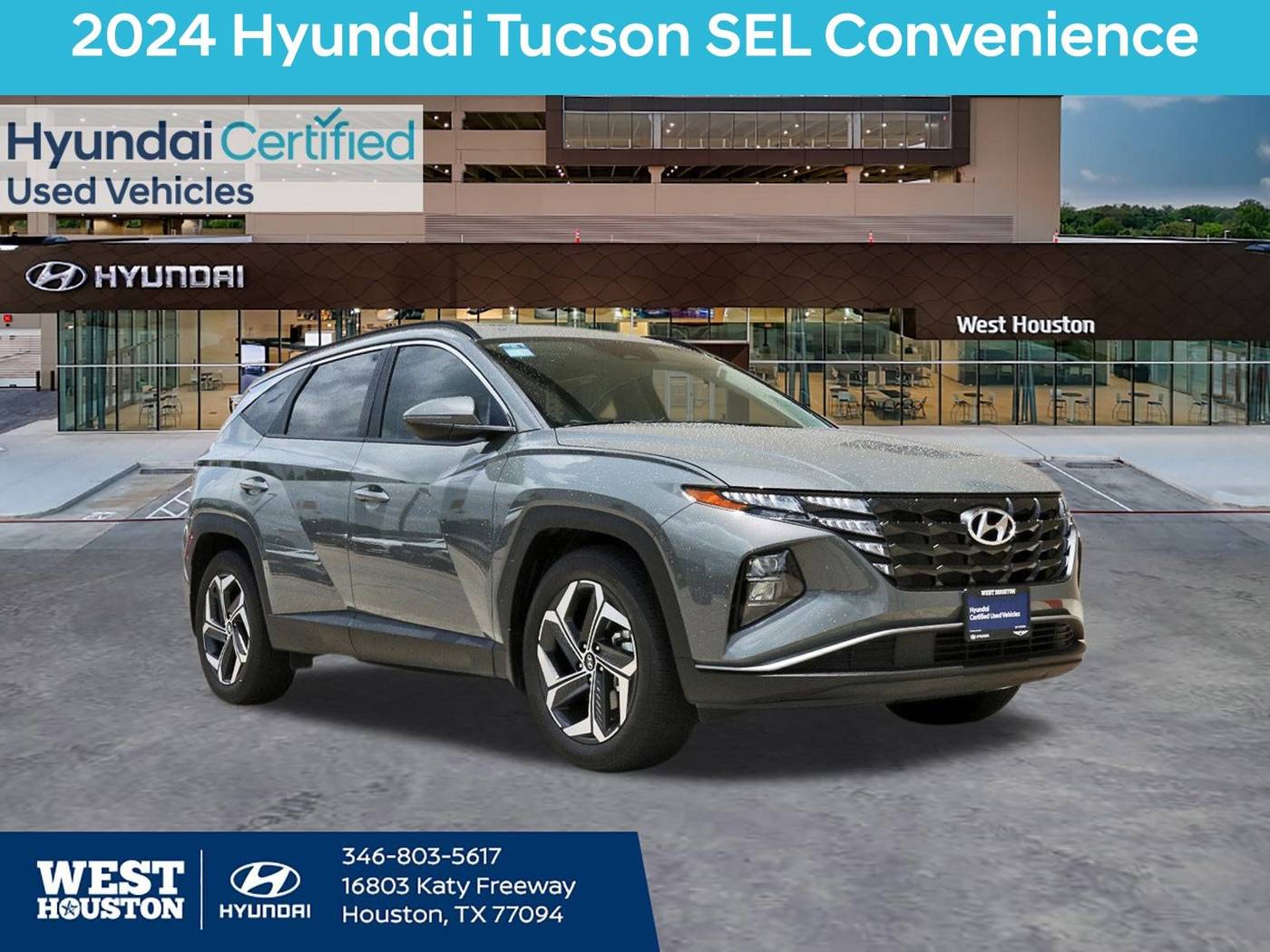 2024 Hyundai Tucson SEL — SUV — 13,113 mi — Houston, TX