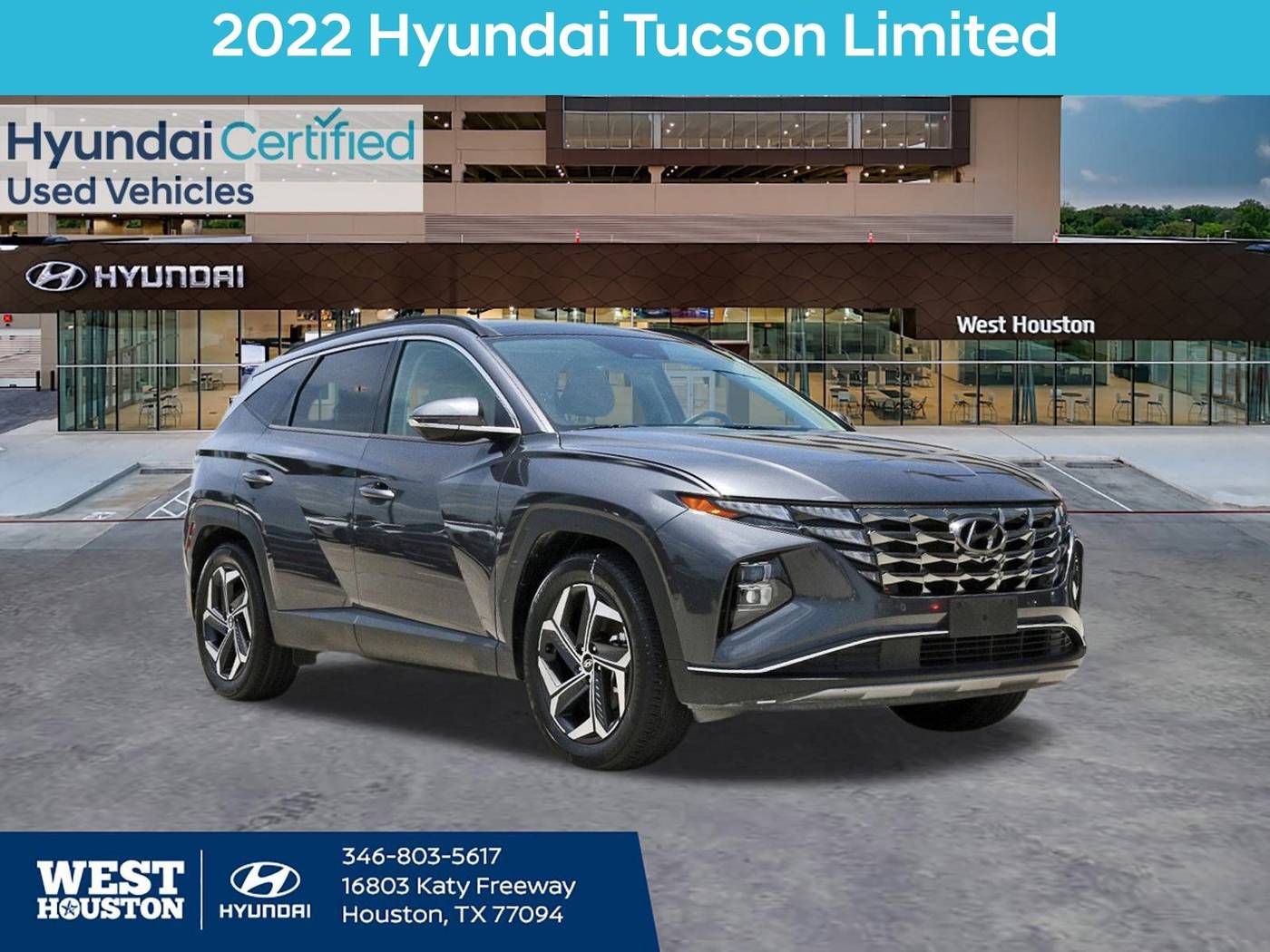 2022 Hyundai Tucson Limited — SUV — 31,036 mi — Houston, TX