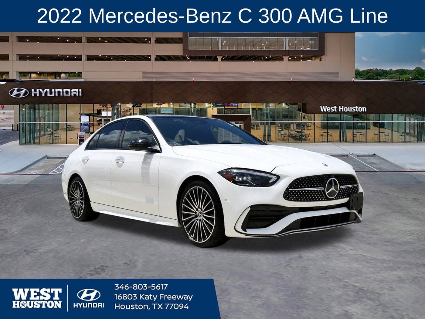 2022 Mercedes-Benz C-Class C 300 — Sedan — 14,057 mi — Houston, TX