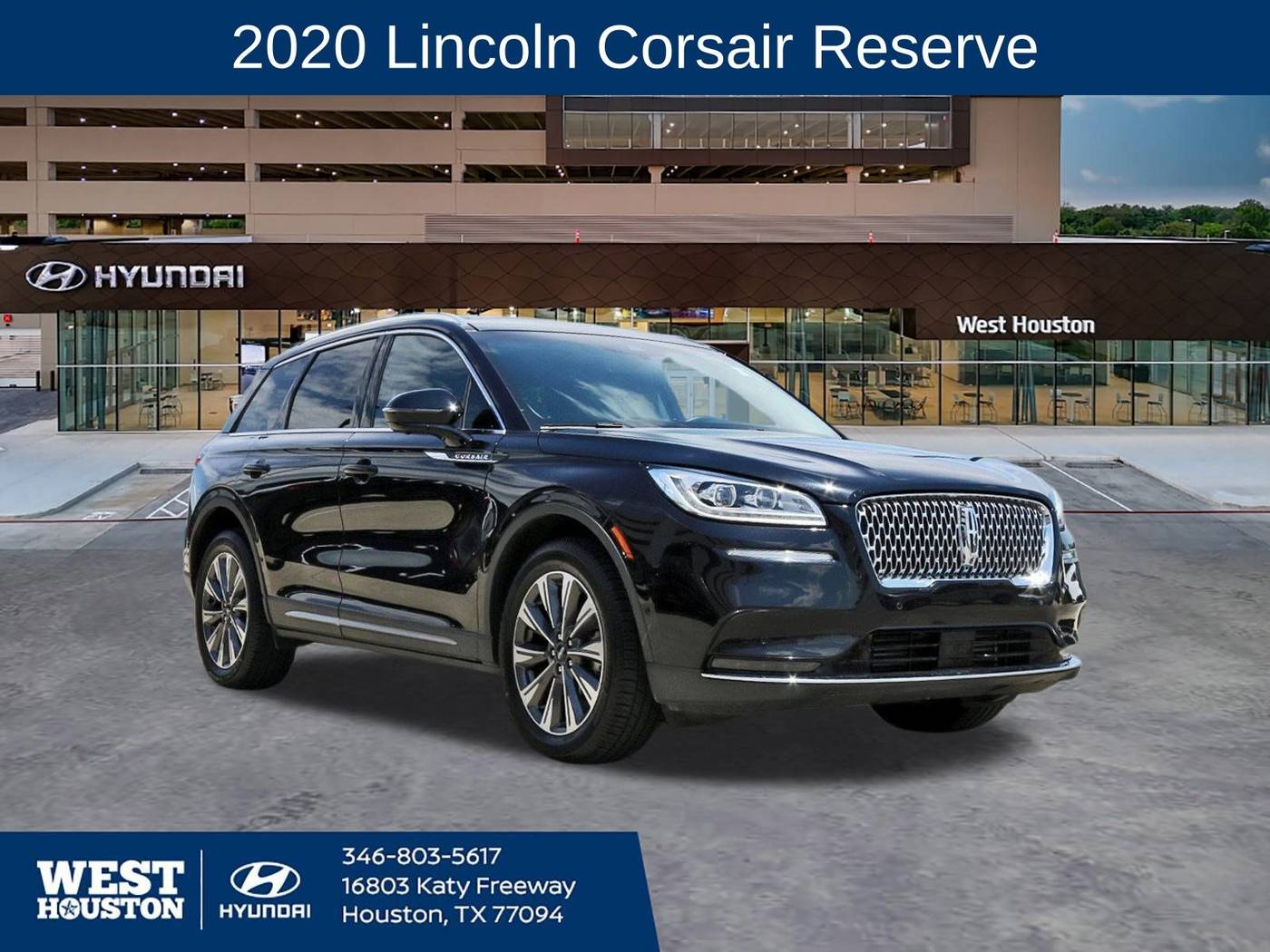 2020 Lincoln Corsair Reserve — SUV — 44,659 mi — Houston, TX