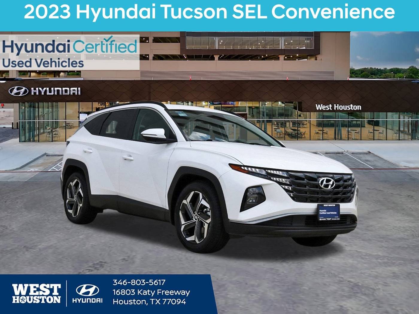 2023 Hyundai Tucson SEL — SUV — 60,835 mi — Houston, TX