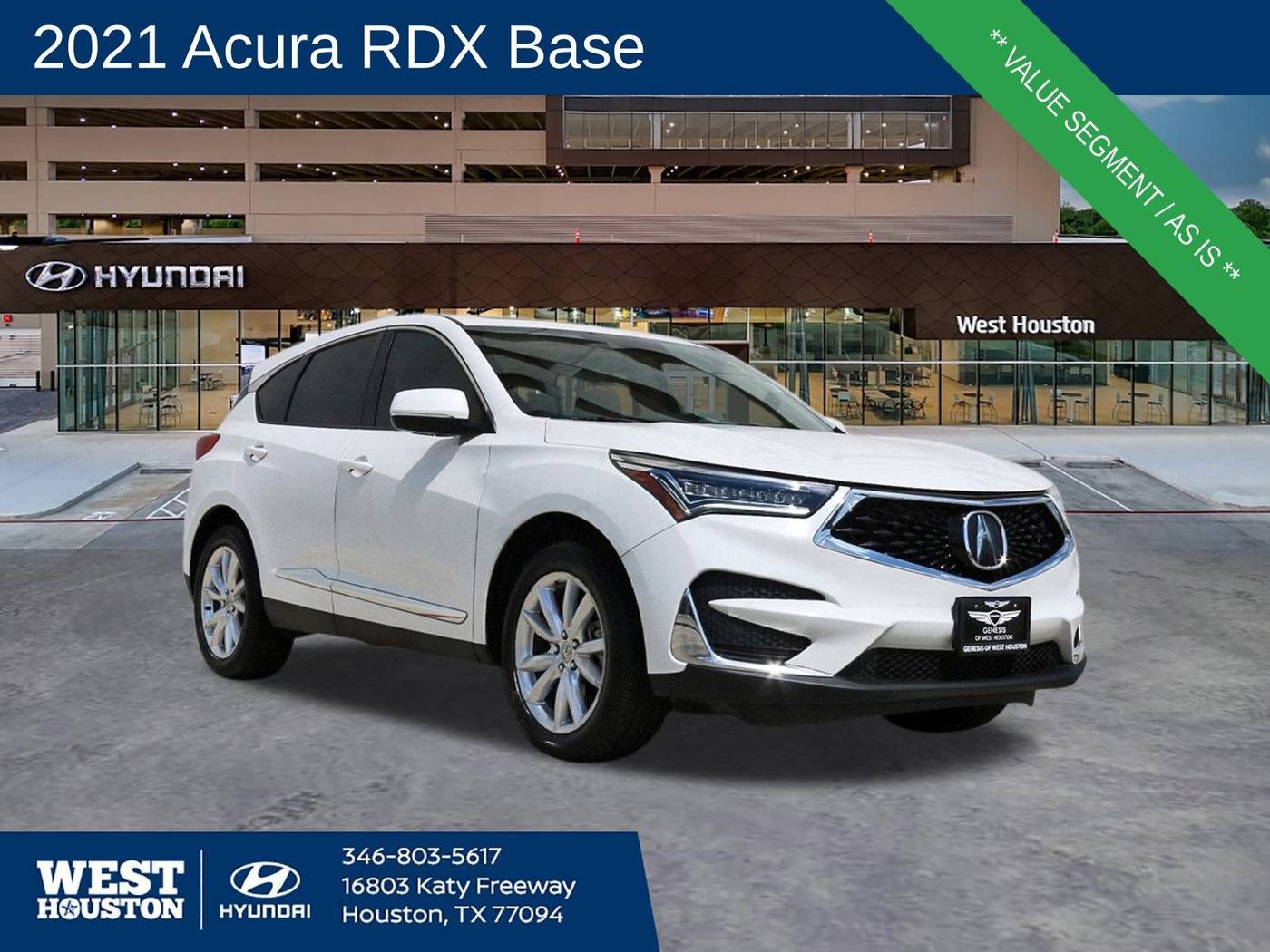 2021 Acura RDX Base — SUV — 105,350 mi — Houston, TX