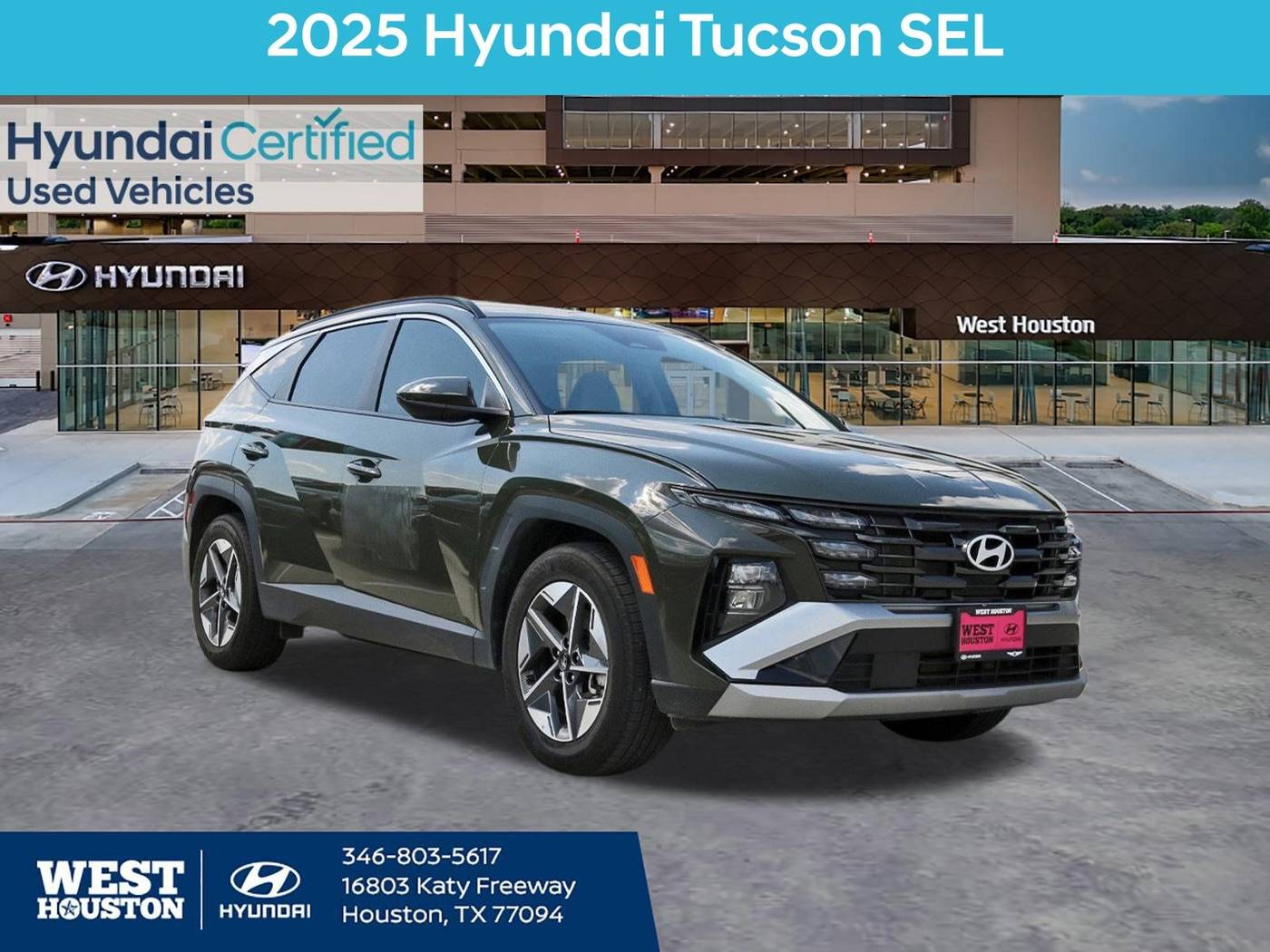2025 Hyundai Tucson SEL — SUV — 8,686 mi — Houston, TX