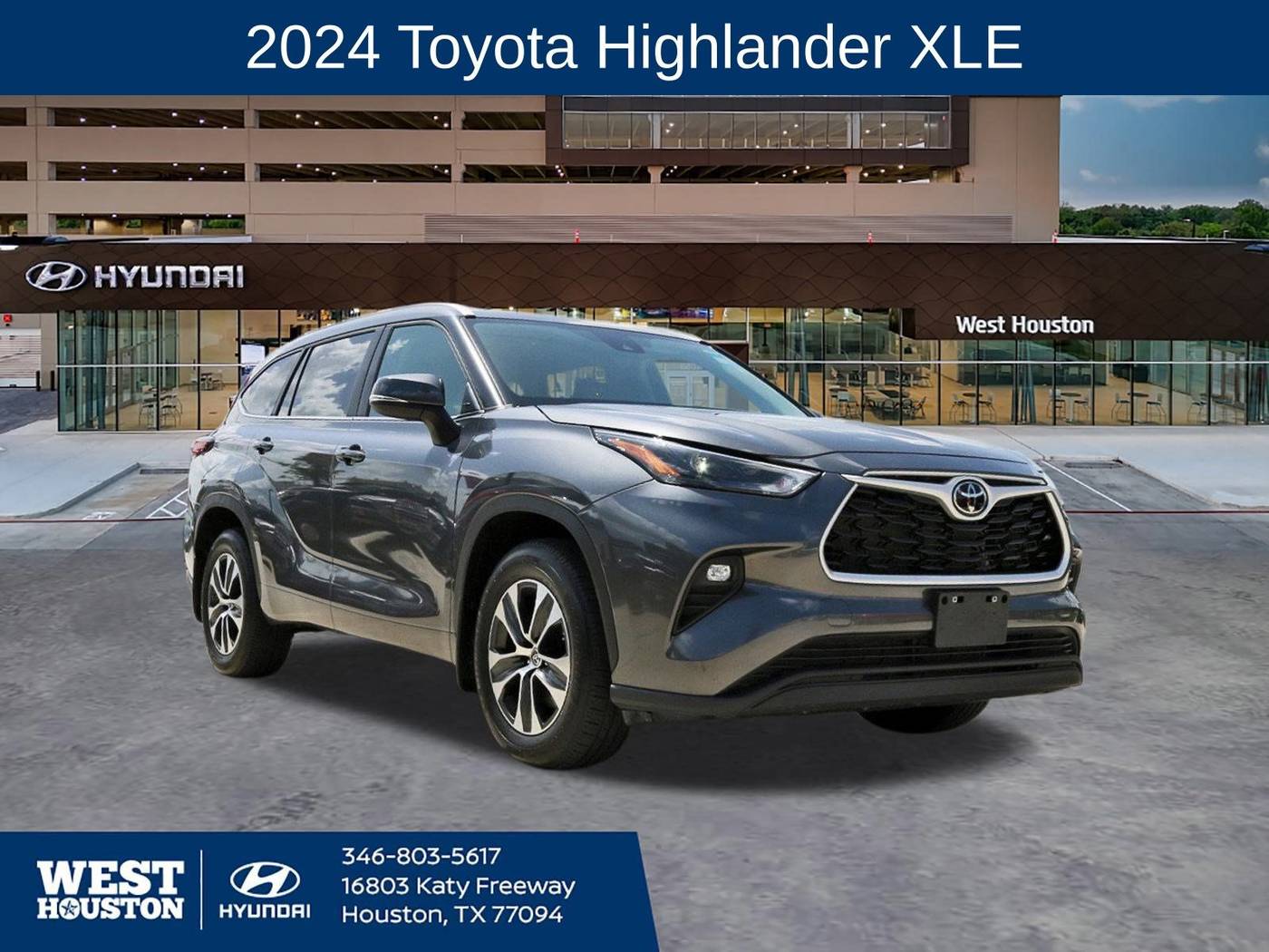 2024 Toyota Highlander XLE — SUV — 21,815 mi — Houston, TX