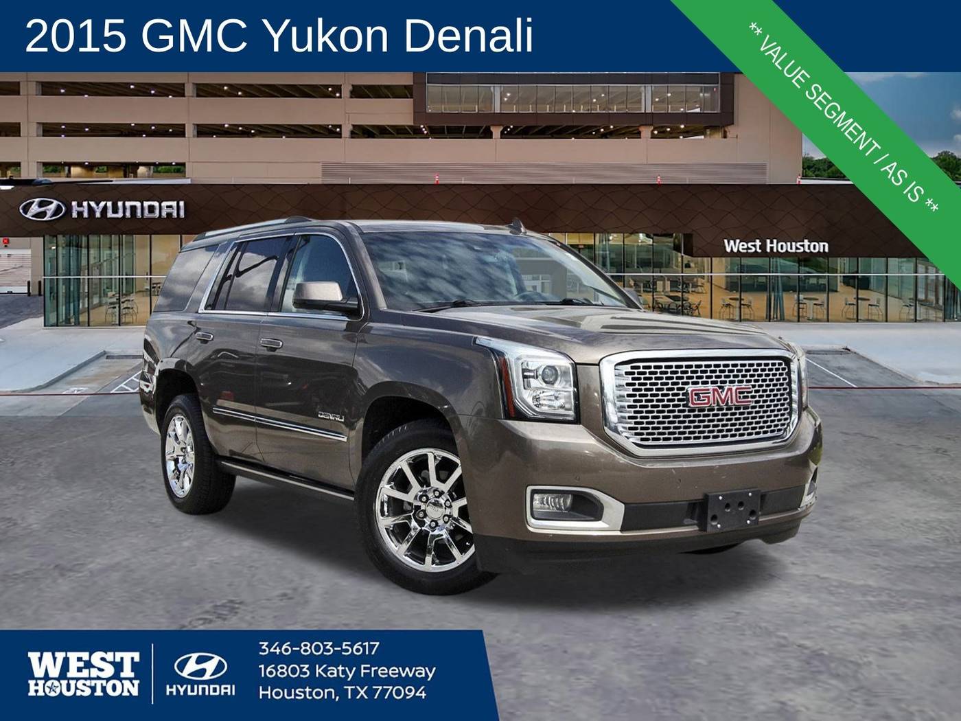 2015 GMC Yukon Denali — SUV — 124,548 mi — Houston, TX