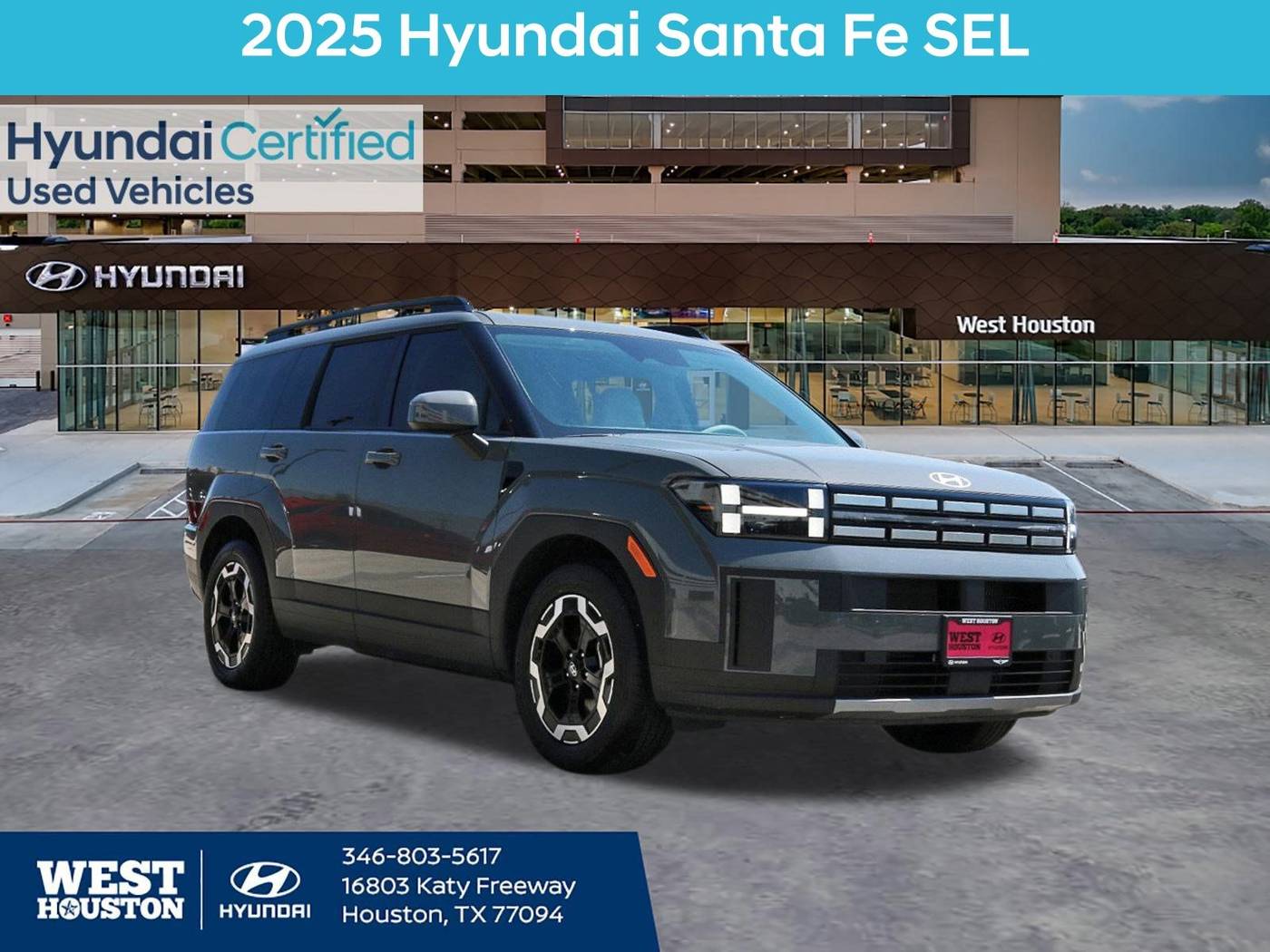 2025 Hyundai Santa Fe SEL — SUV — 14,423 mi — Houston, TX
