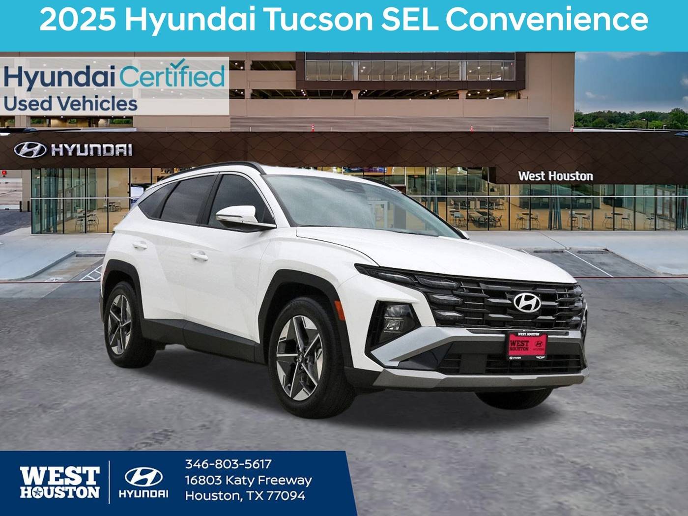 2025 Hyundai Tucson SEL Convenience — SUV — 9,310 mi — Houston, TX