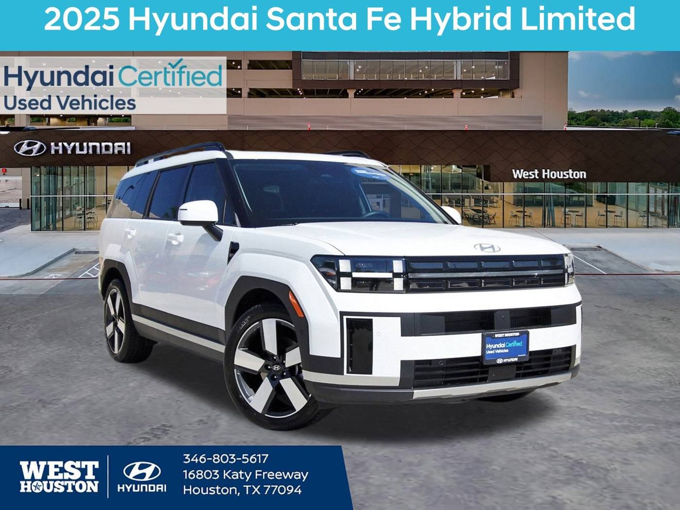 2025 Hyundai Santa Fe Hybrid Limited — SUV — 5,753 mi — Houston, TX