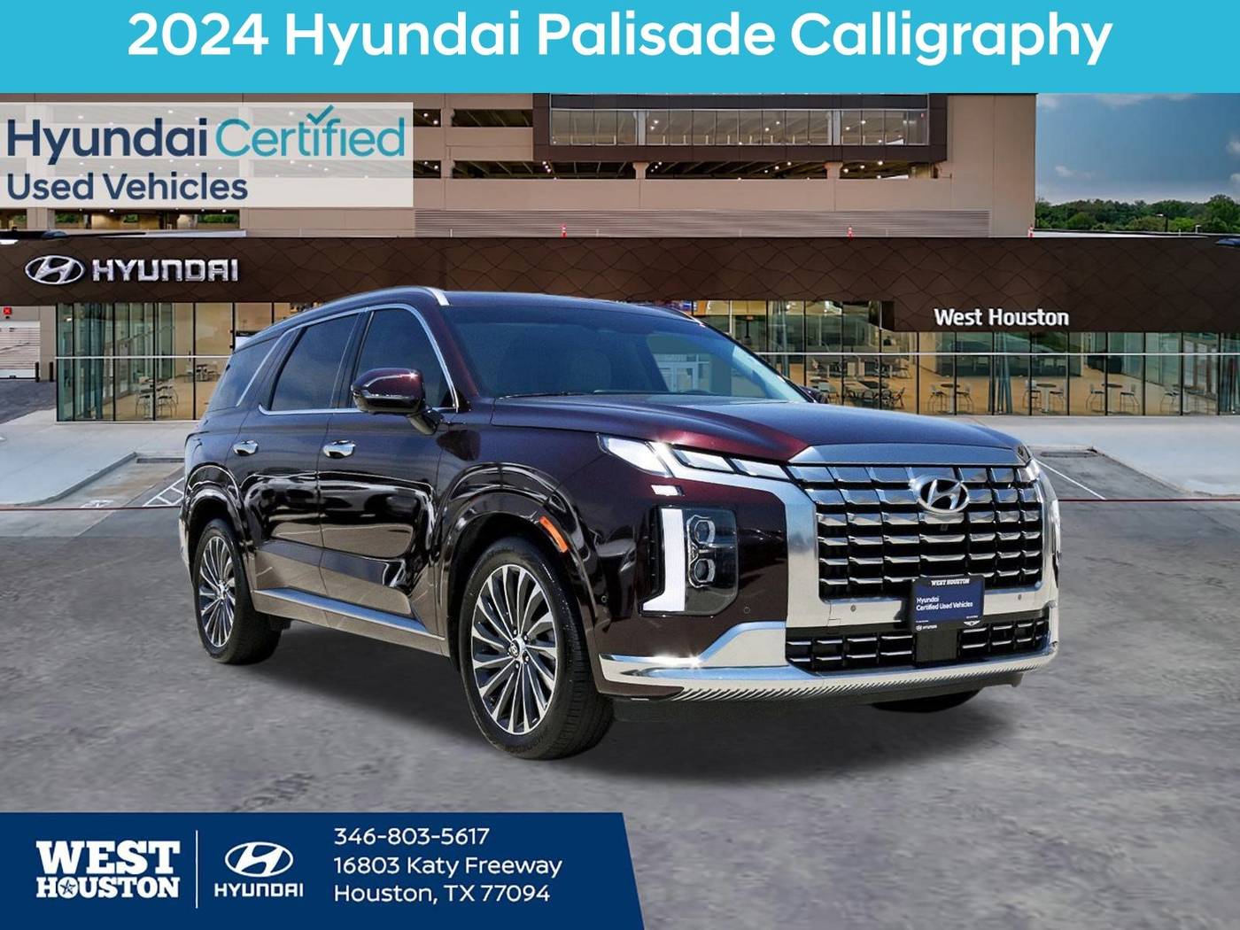 2024 Hyundai Palisade Calligraphy — SUV — 23,229 mi — Houston, TX