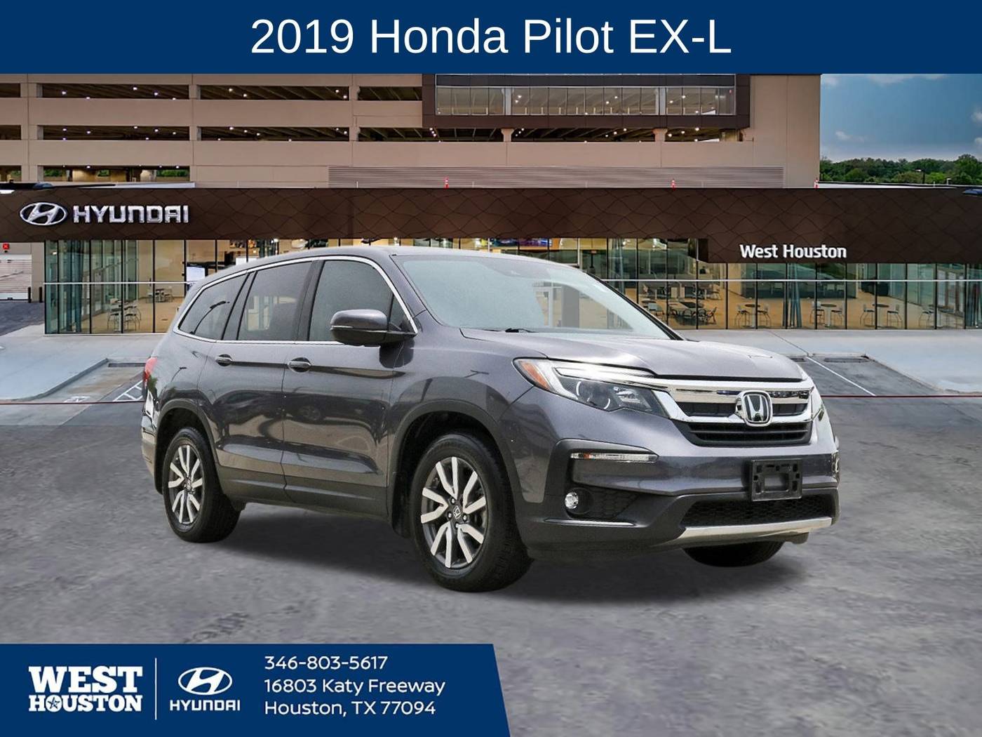 2019 Honda Pilot EX-L — SUV — 55,383 mi — Houston, TX