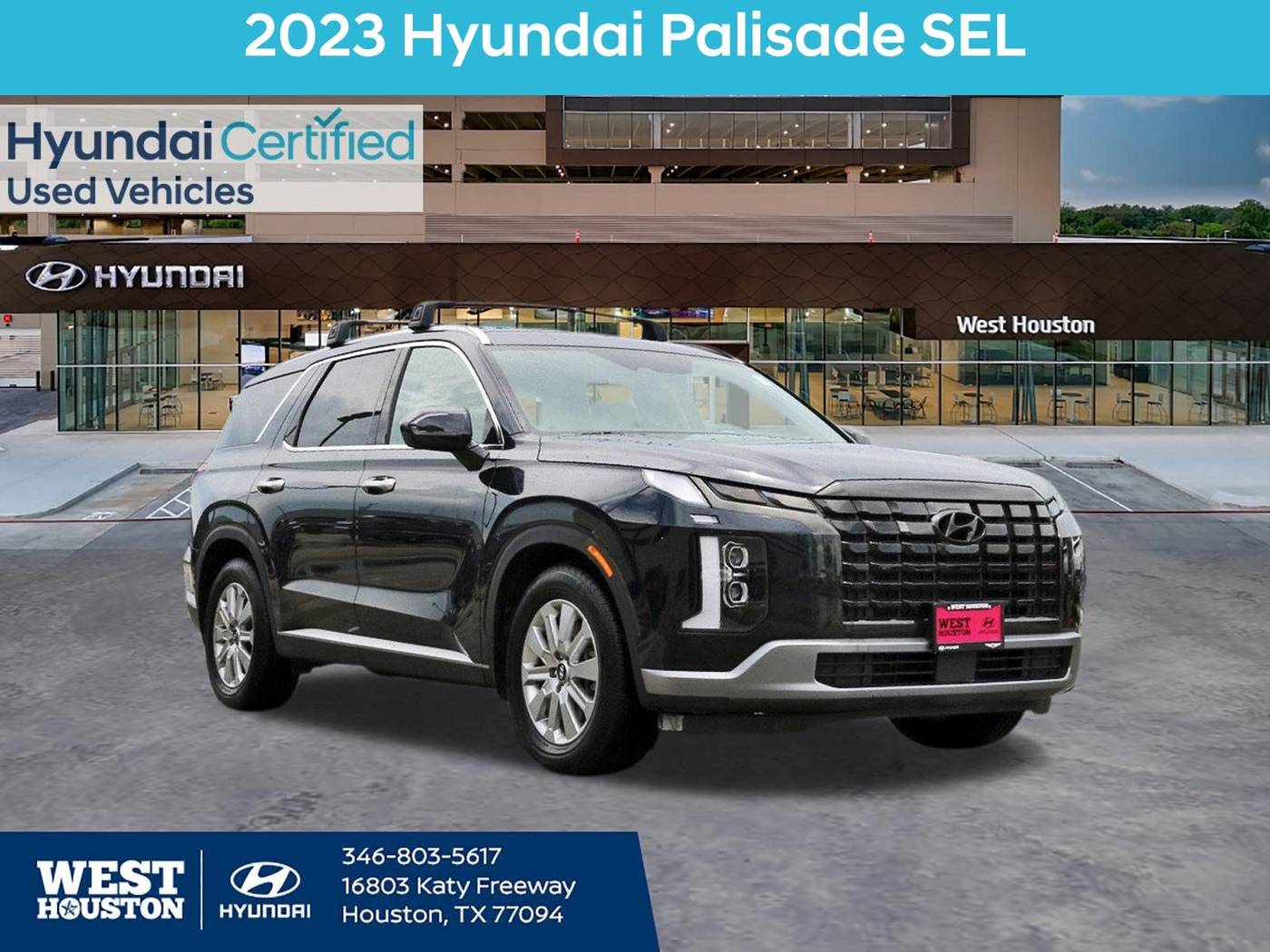 2023 Hyundai Palisade SEL — SUV — 35,416 mi — Houston, TX