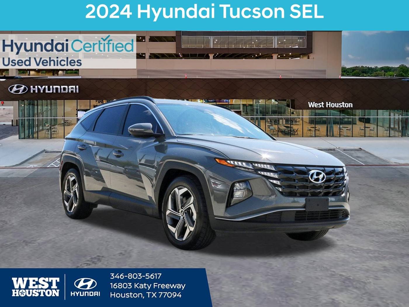 2024 Hyundai Tucson SEL — SUV — 39,025 mi — Houston, TX