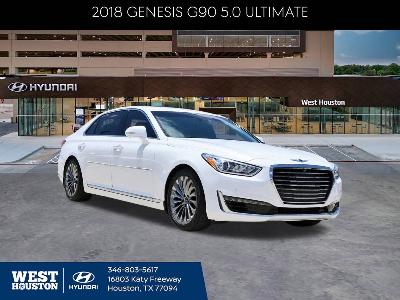 2018 Genesis G90 5.0L Ultimate — Sedan — 30,001 mi — Houston, TX