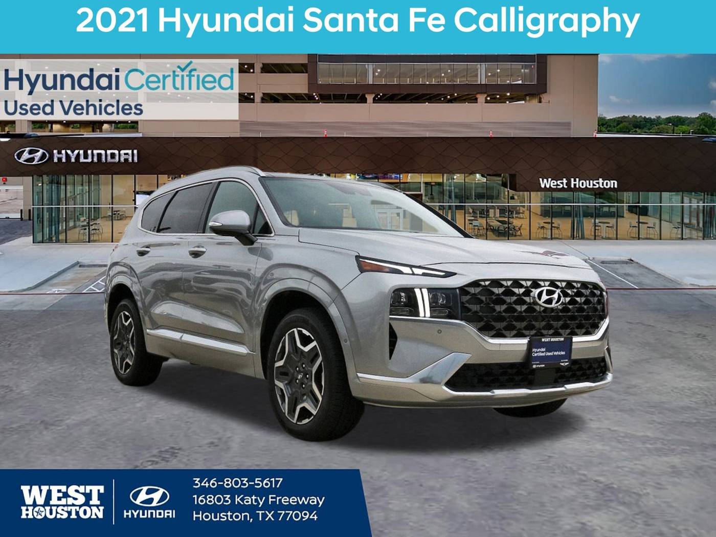2021 Hyundai Santa Fe Calligraphy — SUV — 39,501 mi — Houston, TX