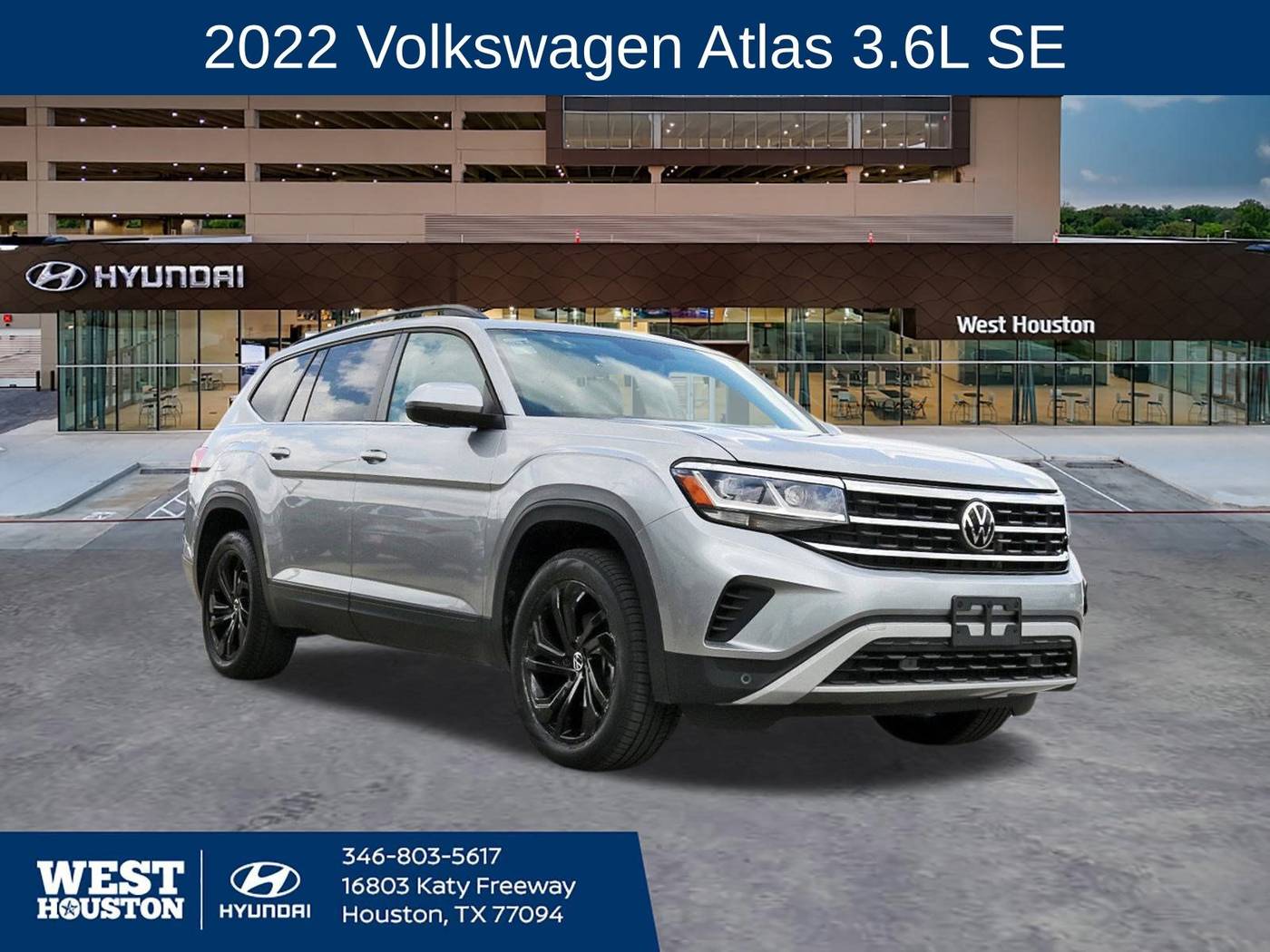 2022 Volkswagen Atlas SE with Technology — SUV — 39,124 mi — Houston, TX