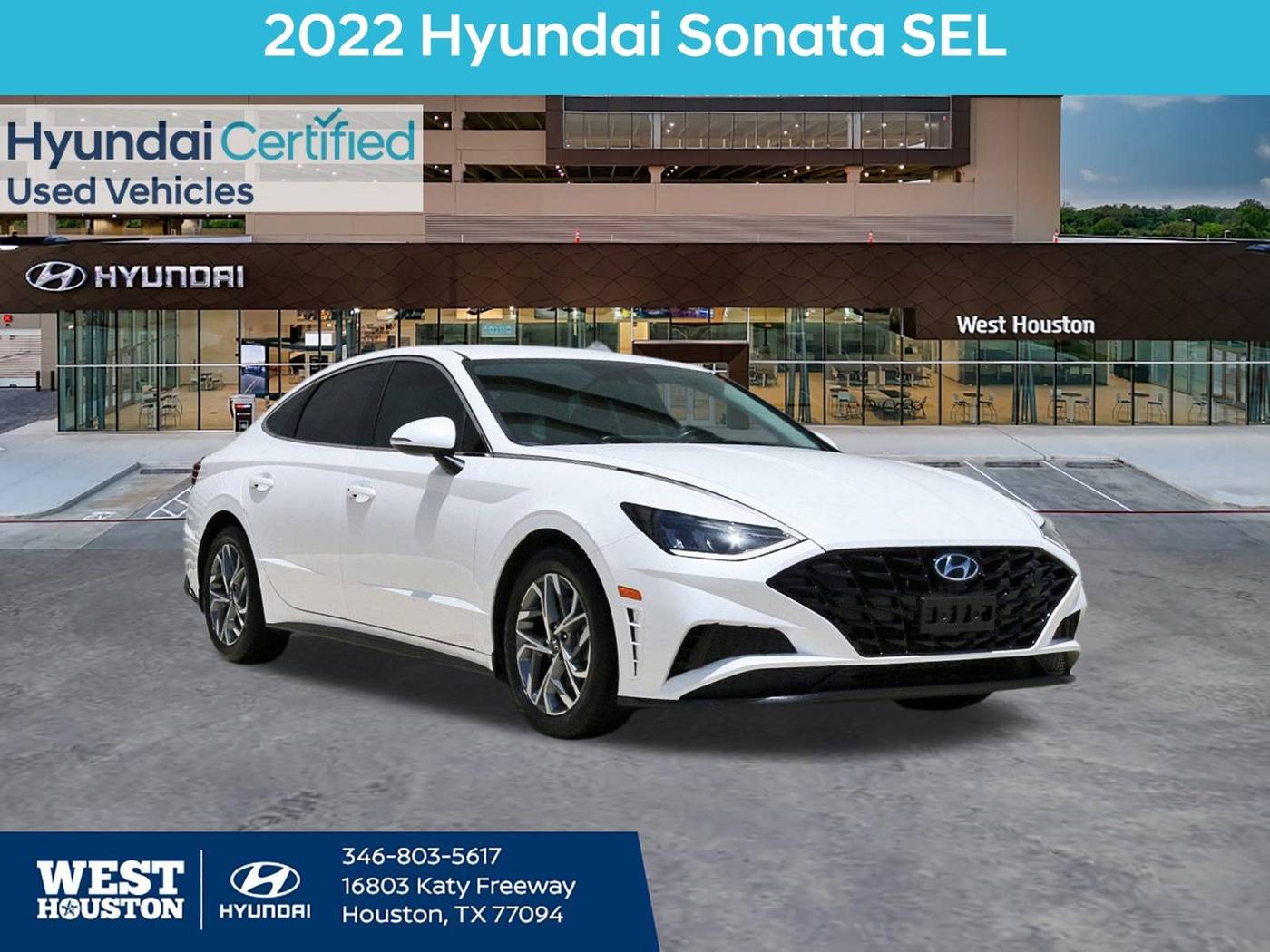 2022 Hyundai Sonata SEL — Sedan — 73,786 mi — Houston, TX