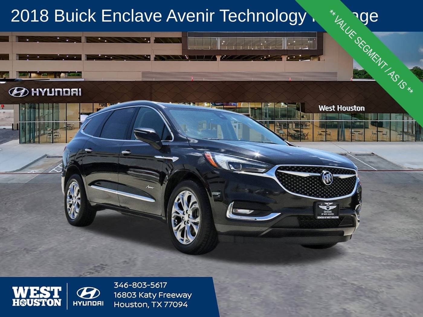 2018 Buick Enclave Avenir — SUV — 133,952 mi — Houston, TX