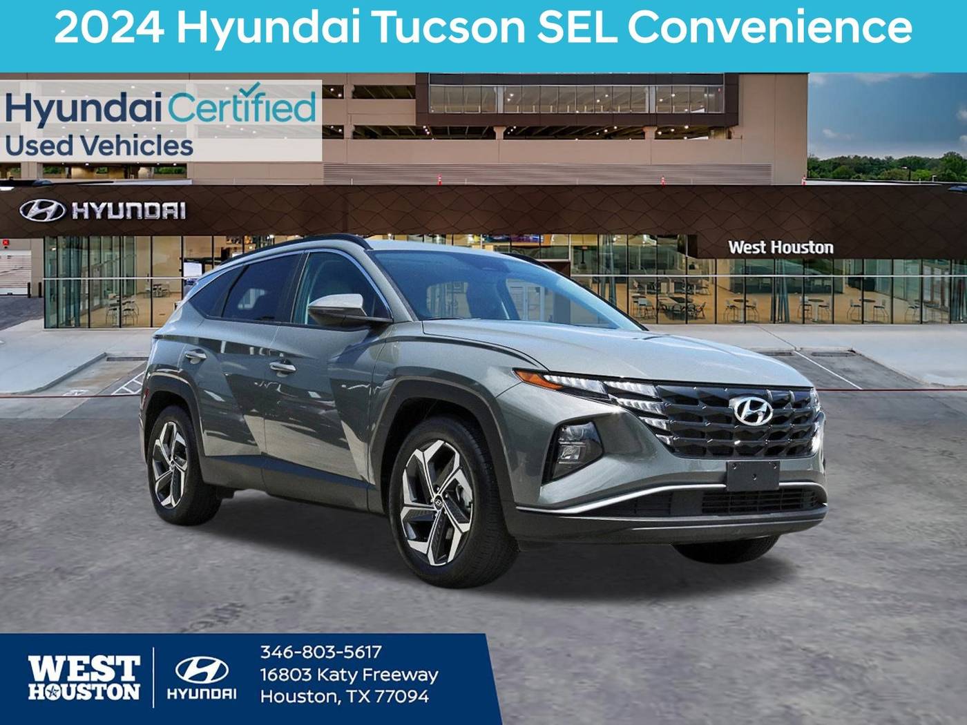 2024 Hyundai Tucson SEL — SUV — 15,350 mi — Houston, TX