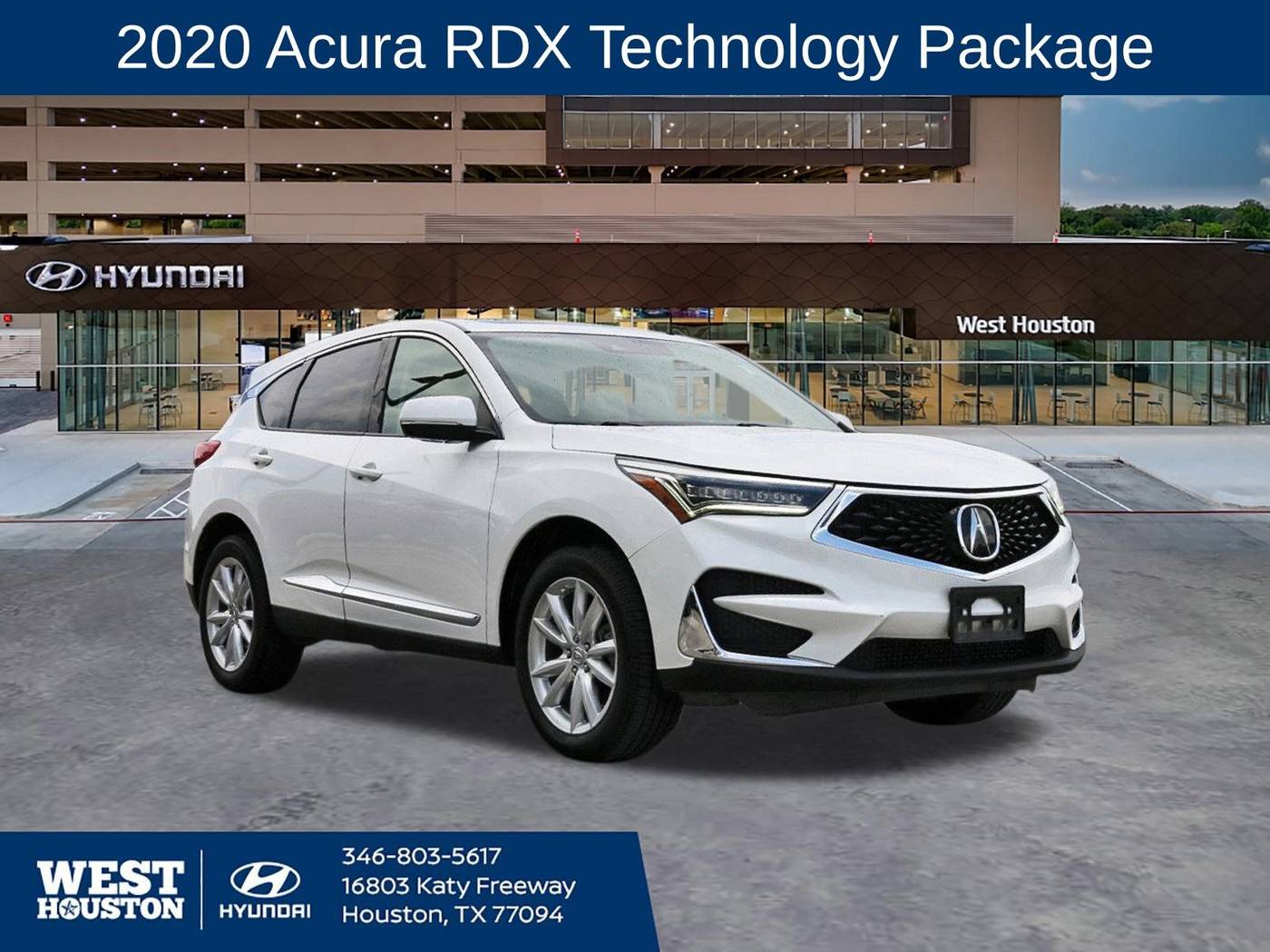 2020 Acura RDX Technology Package — SUV — 54,665 mi — Houston, TX