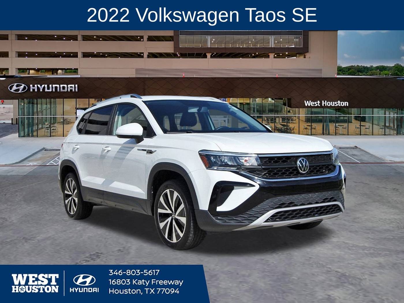 2022 Volkswagen Taos SE — SUV — 26,877 mi — Houston, TX
