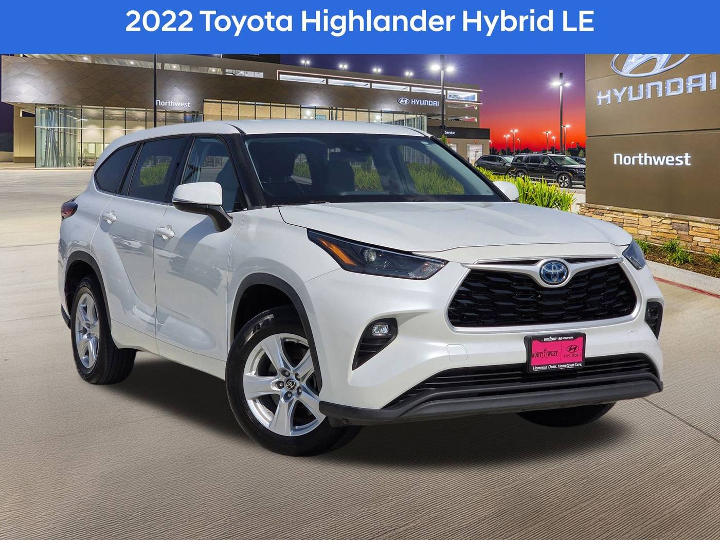 2022 Toyota Highlander Hybrid LE — SUV — 41,734 mi — Houston, TX