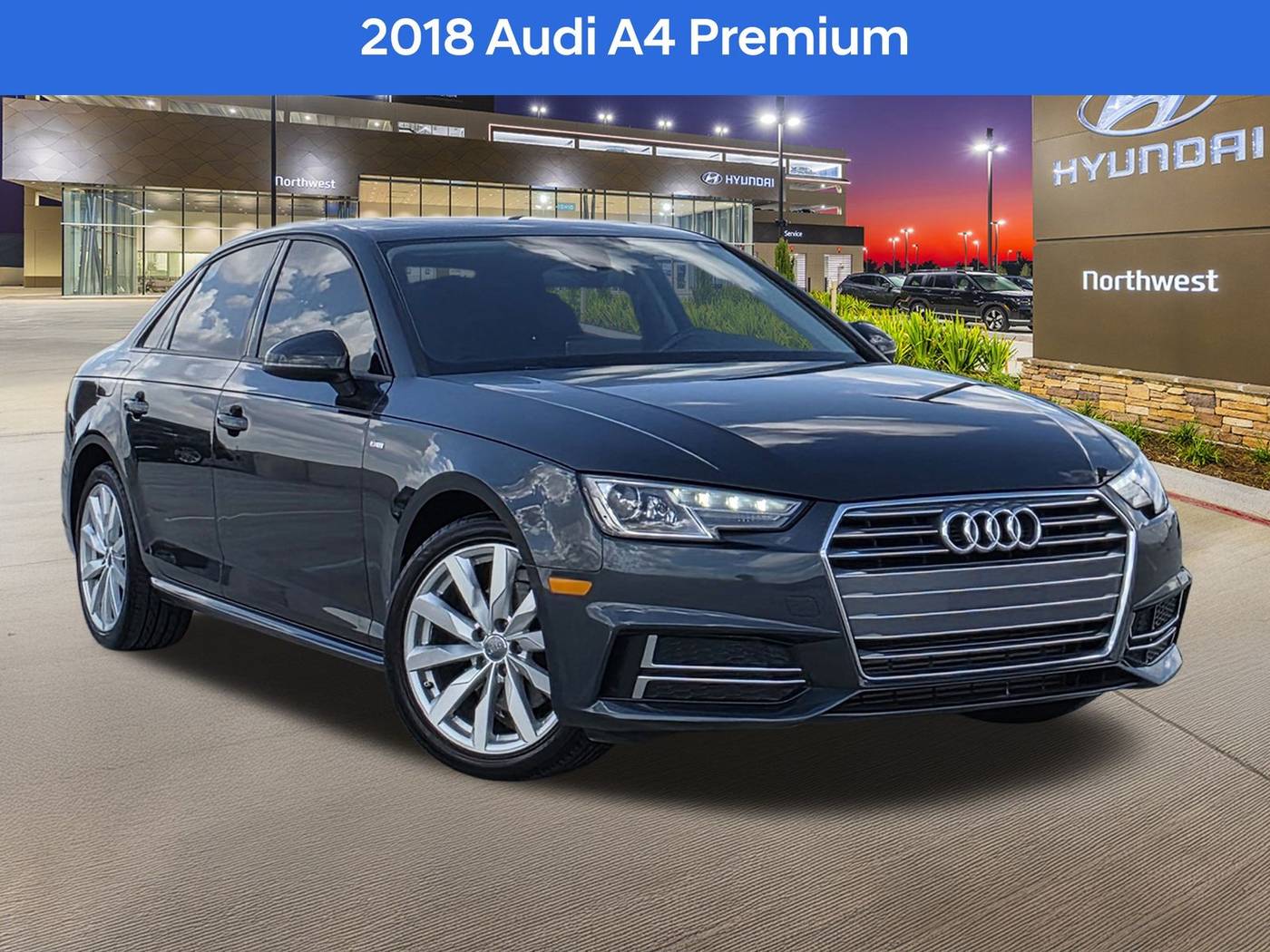 2018 Audi A4 ultra Premium — Sedan — 50,001 mi — Houston, TX