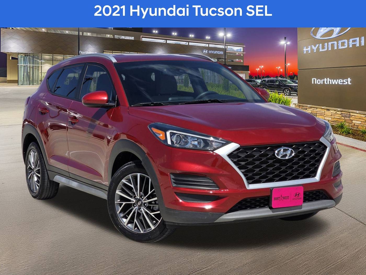 2021 Hyundai Tucson SEL — SUV — 61,448 mi — Houston, TX