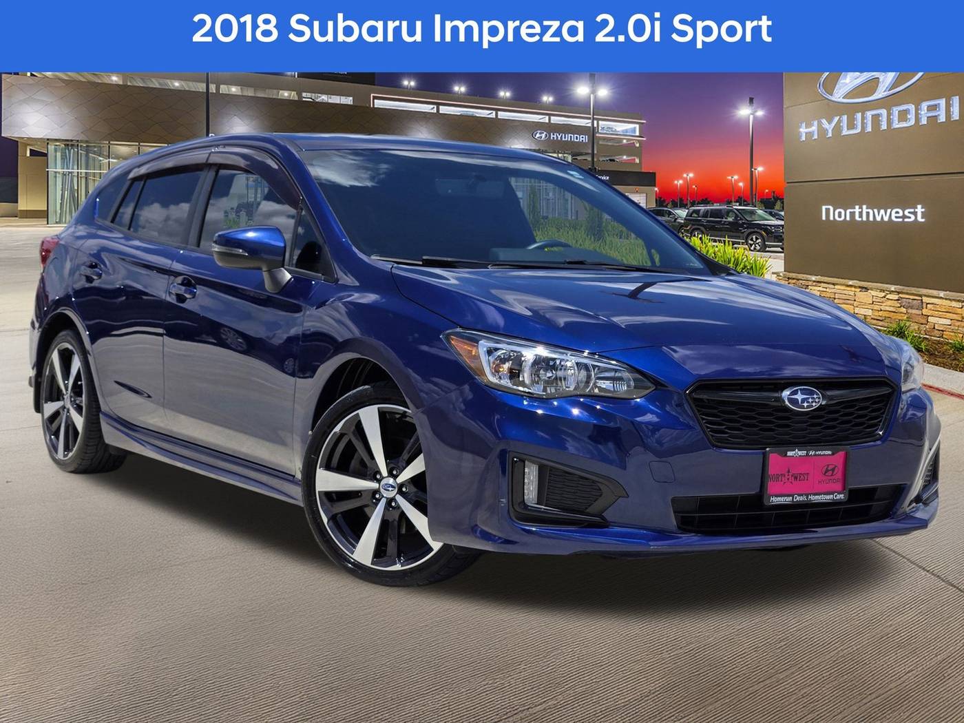 2018 Subaru Impreza 2.0i Sport — Hatchback — 56,000 mi — Houston, TX