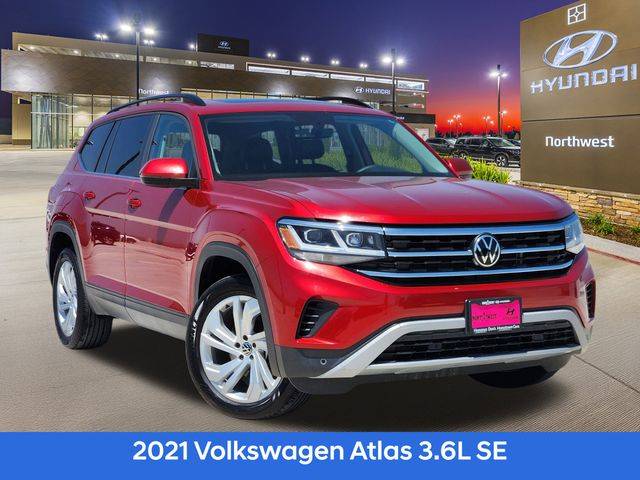 2021 Volkswagen Atlas SE with Technology — SUV — 74,690 mi — Houston, TX